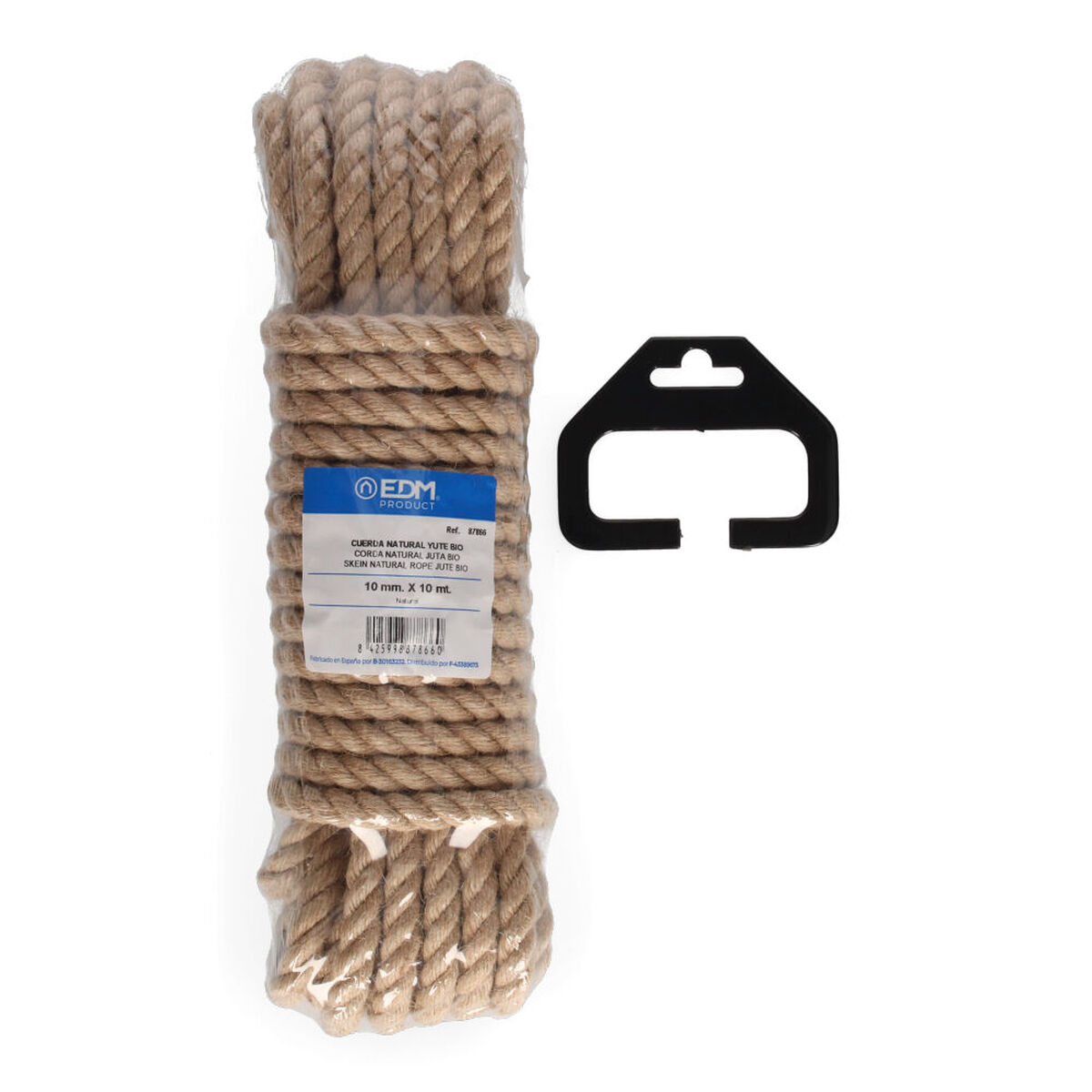 Rope EDM 87866 Natural Jute 10 m